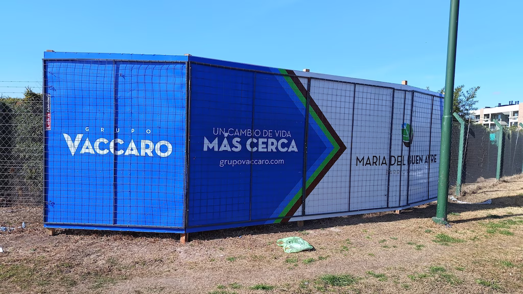Cerco de Obra Sin Apertura